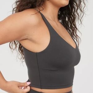 OFFLINE By Aerie Real Me Low Key Longline Sports Bra